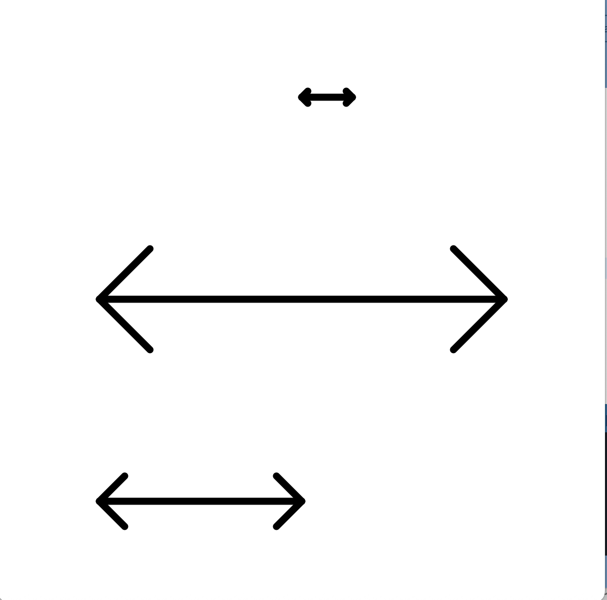 Pfeile mit Variablen